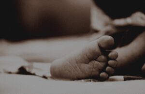 Toddler's Left Foot, Baby, Newly Born
