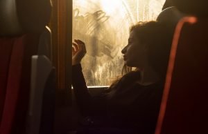 Waiting, Train, Girl, Window, Thinking, Alone, Lonely