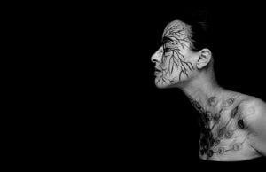 Woman Face Painting