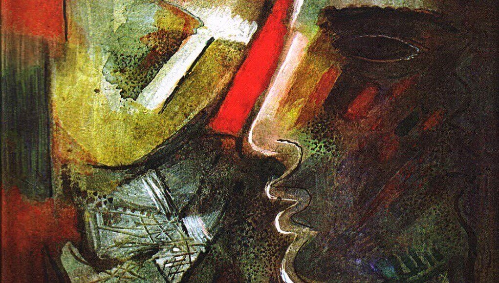 Abstract Painting of a woman, person from Sushila Takbhore book cover