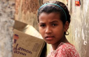 Girl with a hairband