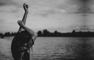 Woman, River